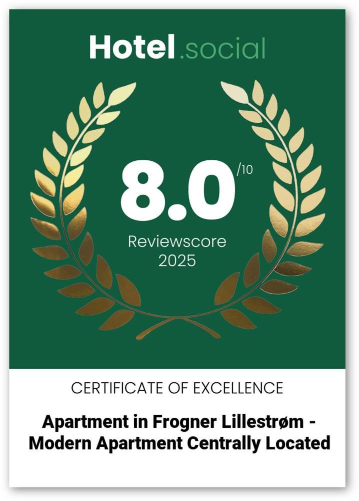 Apartment In Frogner Lillestrom - Modern And Central Exterior foto